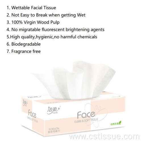 Soft face Cleansing Multifunctional Tissue